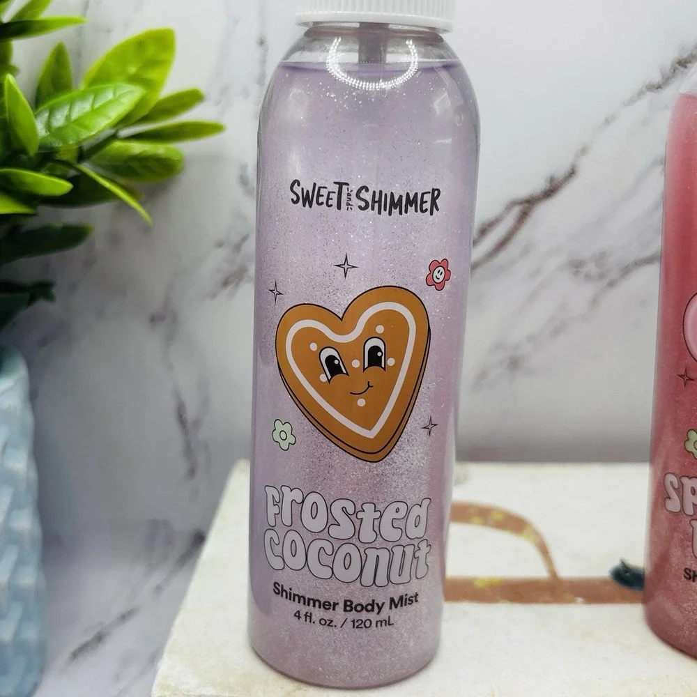 Sweet & Shimmer by Ulta Shimmer Body Mist Lot 2 Frosted Coconut Sparkling Berry